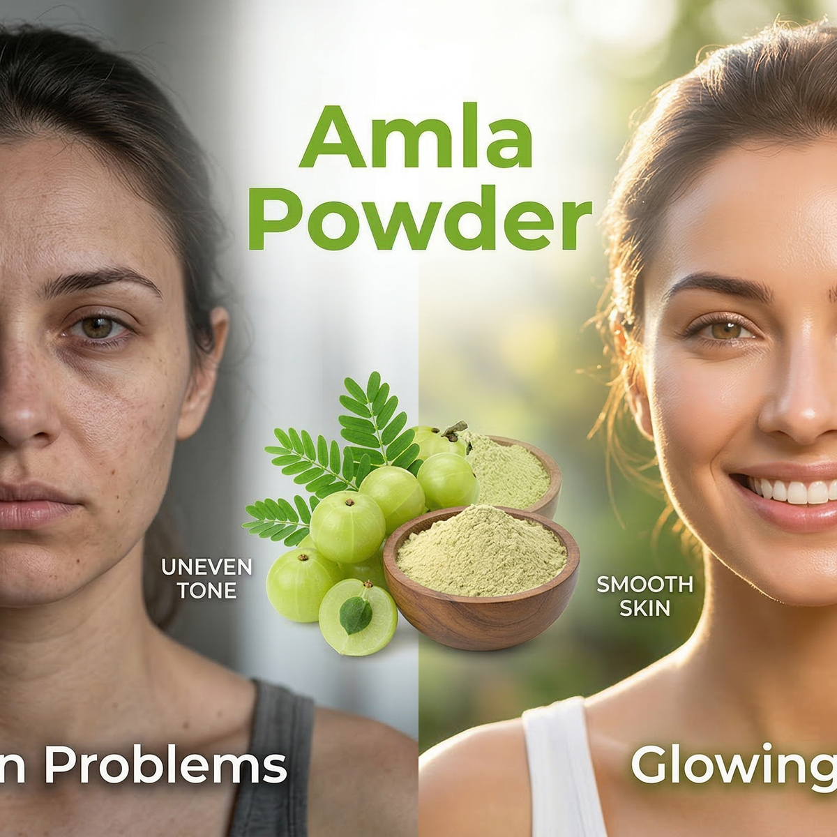 Dull Skin Problems? Amla Powder for Natural Skin Glow | Nirovaa