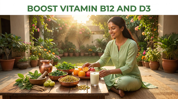 Boost Vitamin B12 and D3 Naturally With Ayurvedic Support