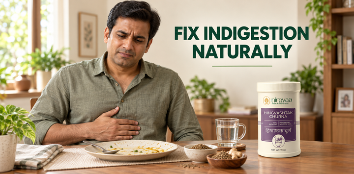 Fix Indigestion Fast with Ayurvedic Hingvashtak Churna