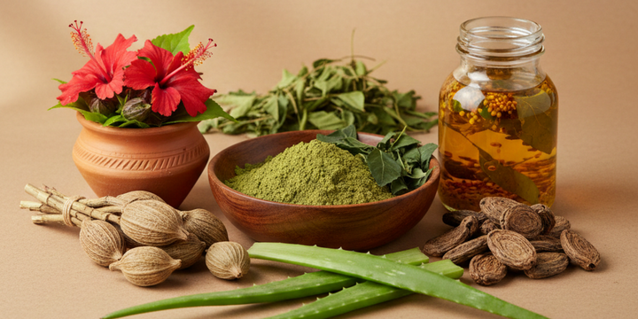 Ayurvedic Herbs for Hair Growth
