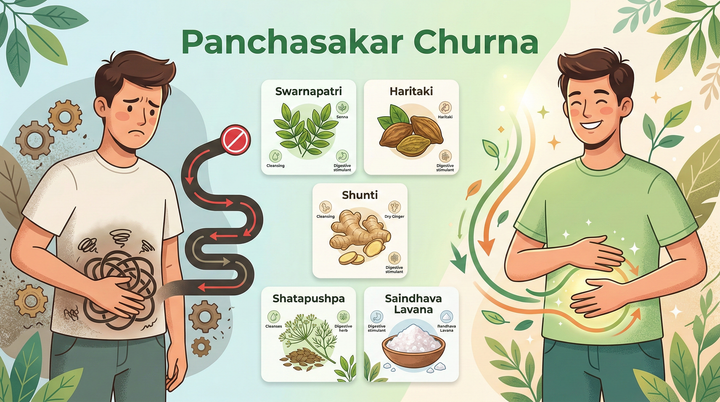 How to Take Panchasakar Churna for Natural Constipation Relief