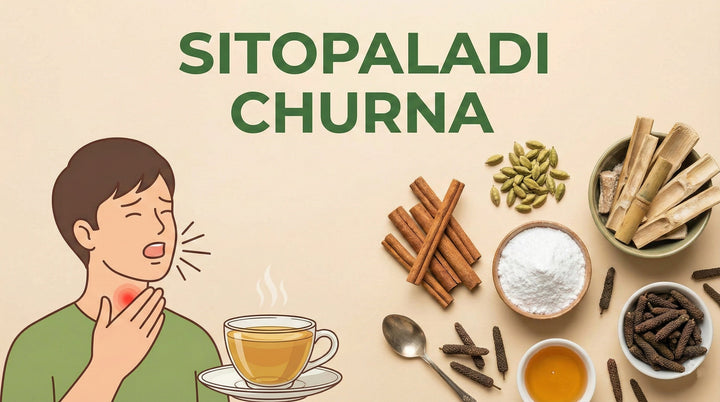 How to Use Sitopaladi Churna for Dry Cough and Sore Throat Naturally?