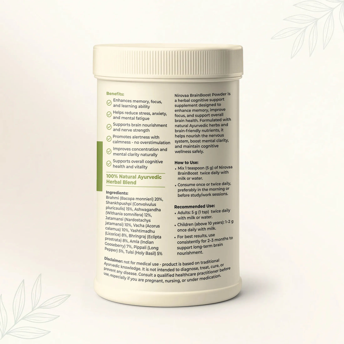 herbal memory powder