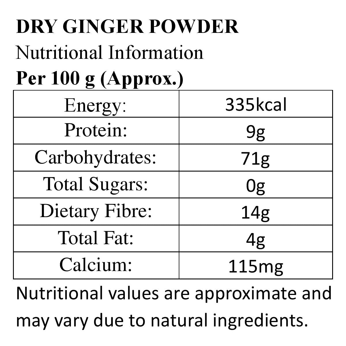 Dry Ginger Powder