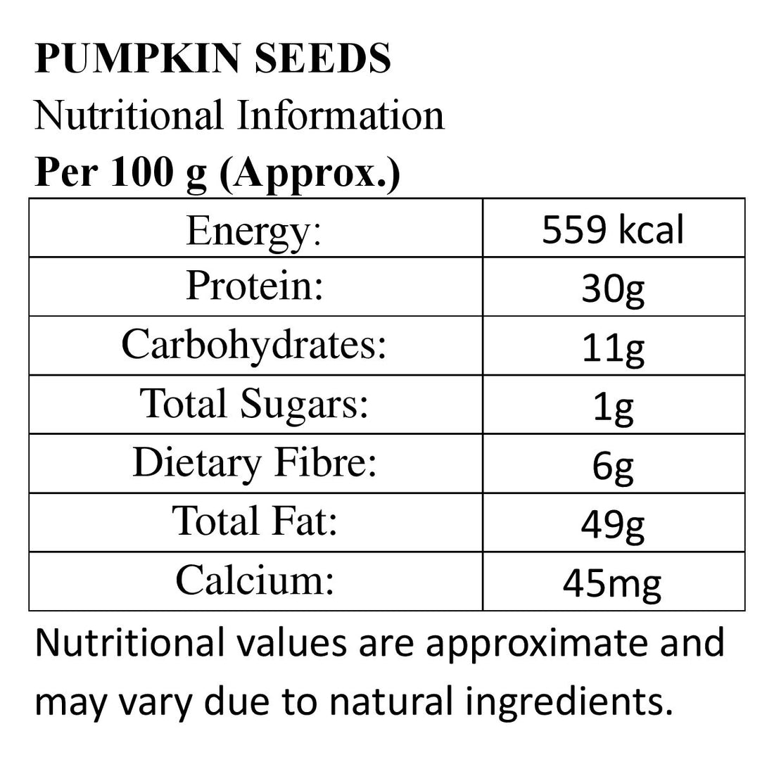 Pumpkin Seeds