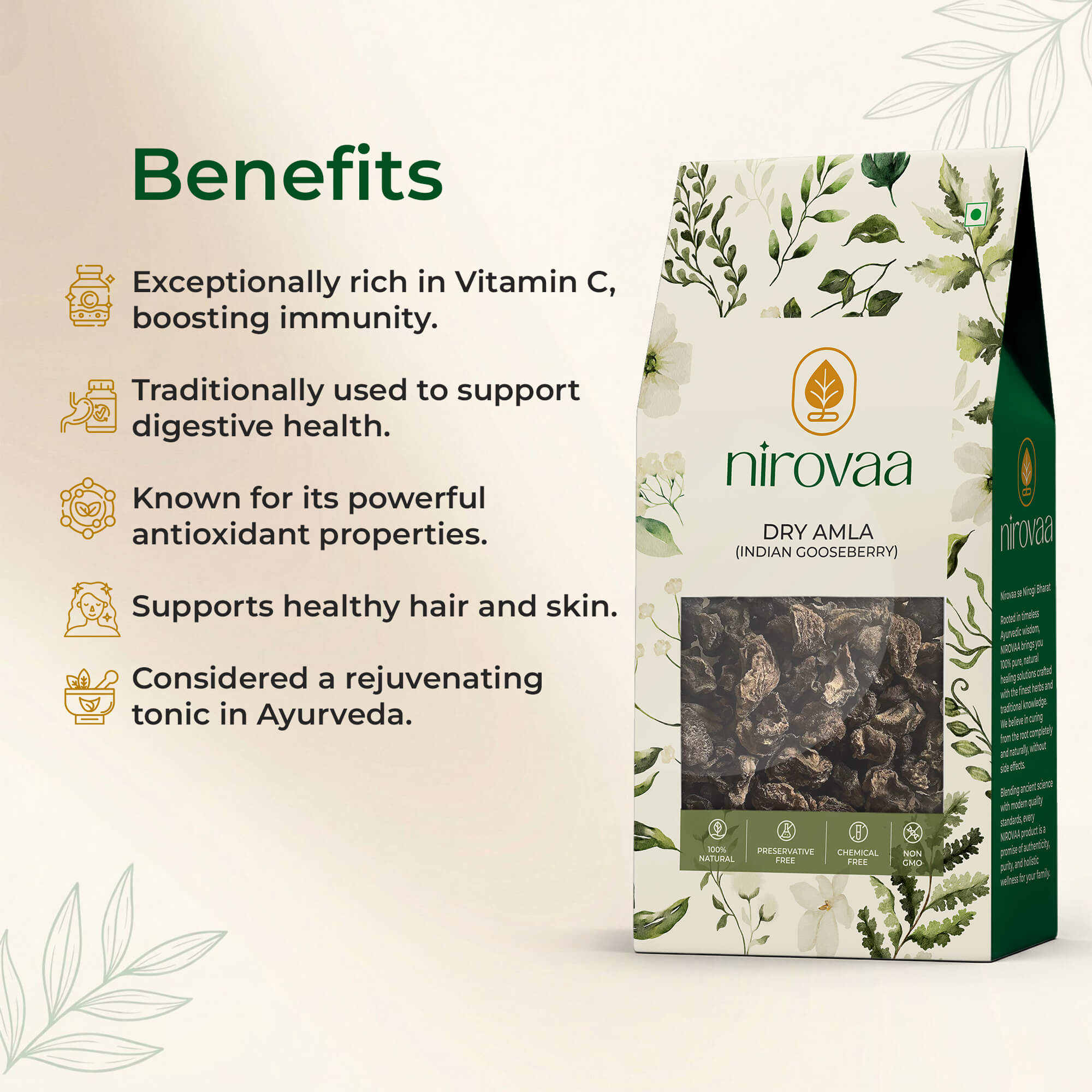 Dry Amla (Indian Gooseberry)