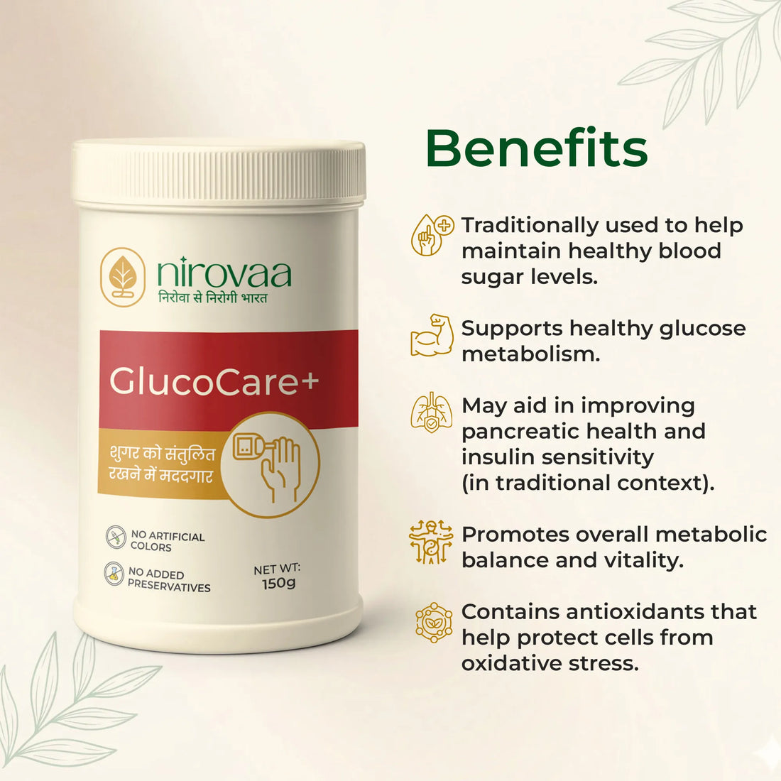 Nirovaa GlucoCare+