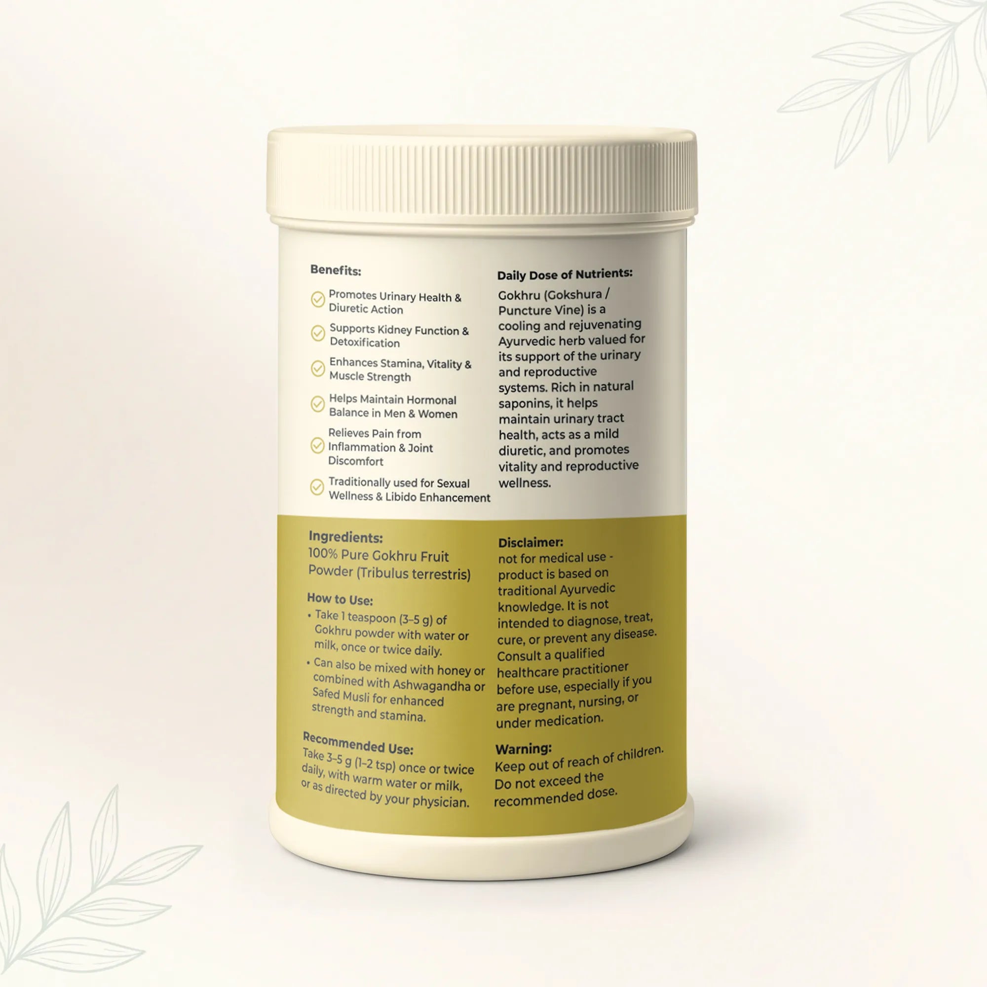 Gokhru Powder