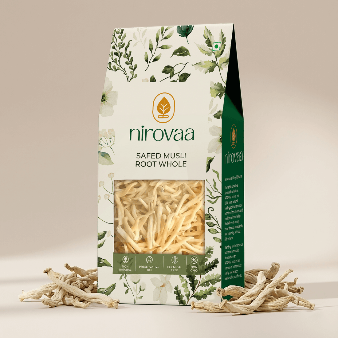 Safed Musli Root Whole
